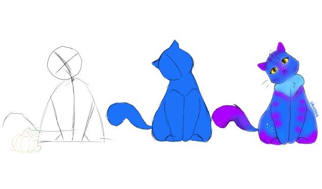 kitty tutorial - ibisPaint
