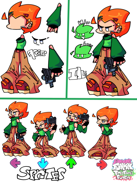 •Pico Spritesheet•