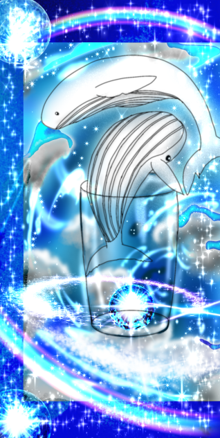 クジラのダイブ