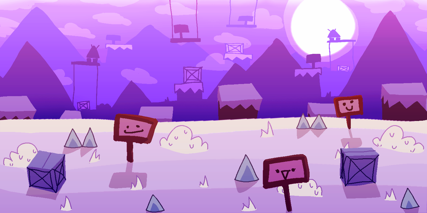BOX KICK - Title Screen Background - ibisPaint