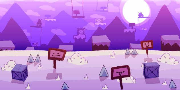 BOX KICK - Title Screen Background - ibisPaint