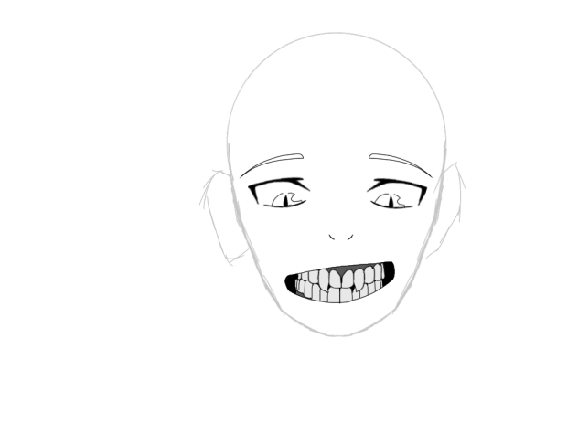 Mouth and teeth attempt