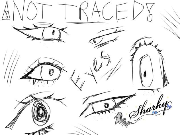 eyes sketch
