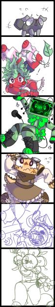 dandy's world mains (sprout!!)
