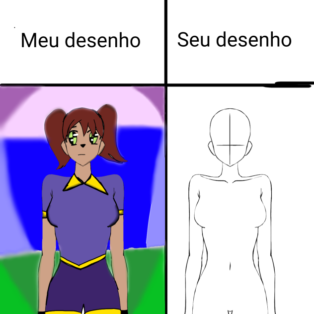 Meu desenho seu desenho