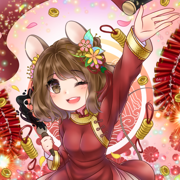 Happy Lunar New Year 2020-speedpaint