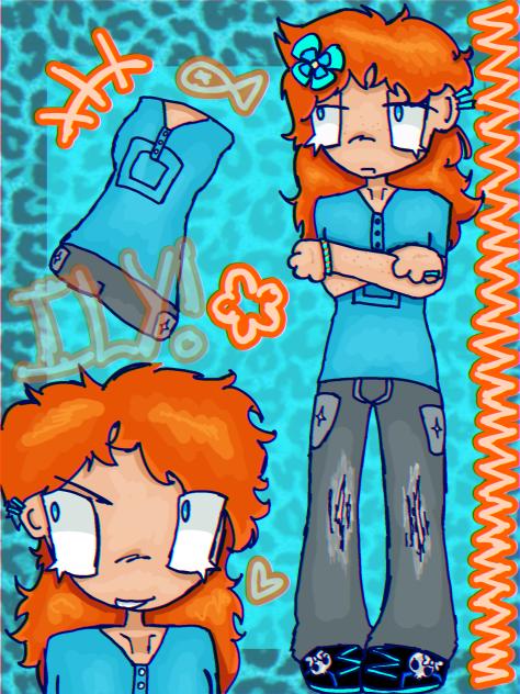 DRAWING MY OLD OC!!