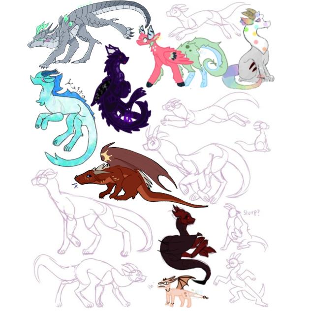 Dragon Collab With SaigeGreen