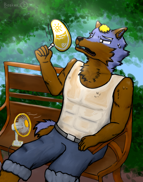 It's very hot