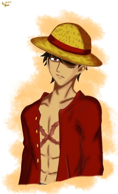 luffy - ibisPaint