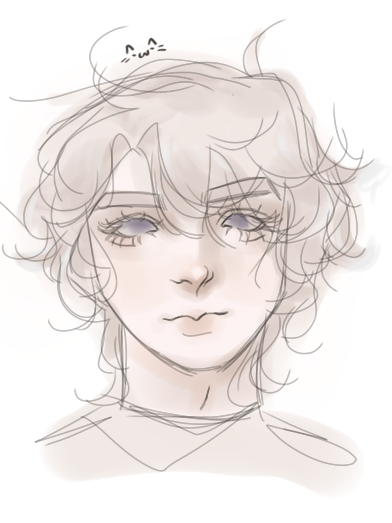 He looks like sand - ibisPaint