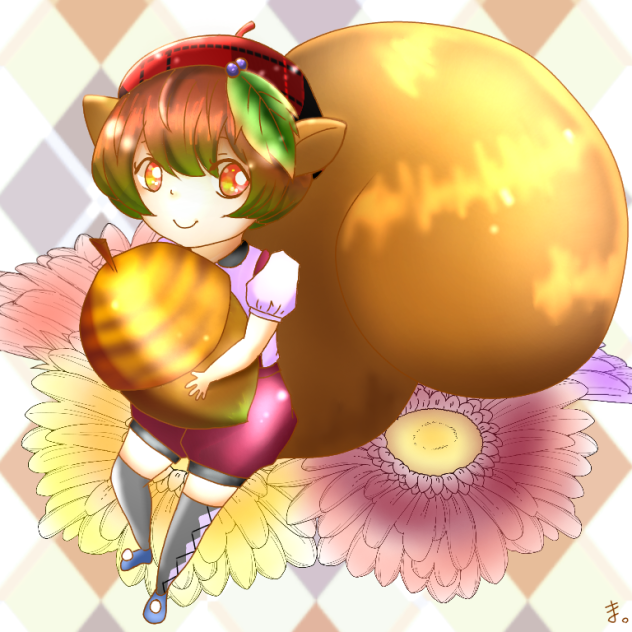 もふもふ。まが塗ってみた場合。