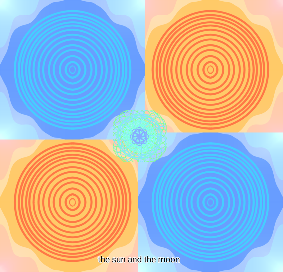 sun and moon - ibisPaint