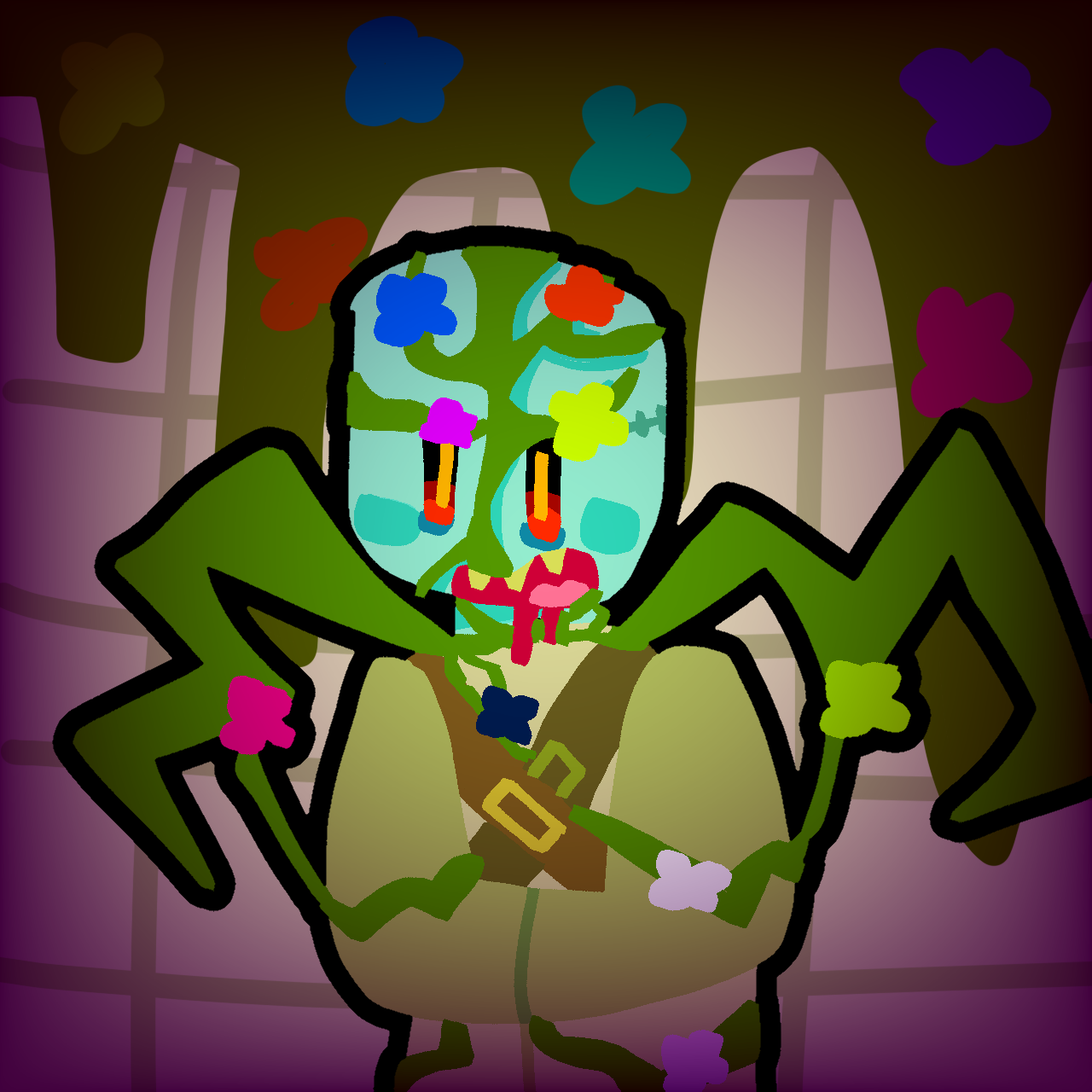 Random High Effort Drawing Of A Zombie - ibisPaint
