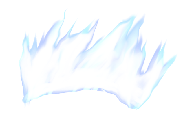 Blue-White flame