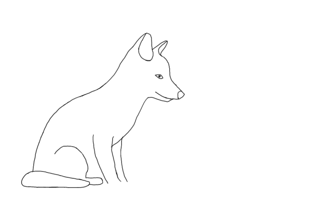 Cute fox - ibisPaint