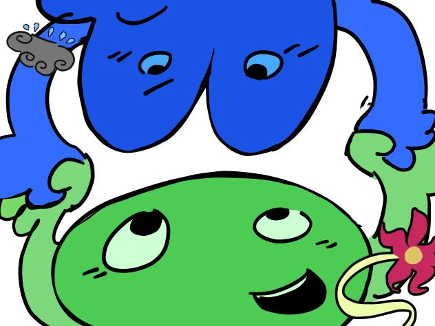 The flowers raincloud (ver 1)