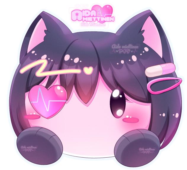 💞Nyaline sticker🩷🪽
