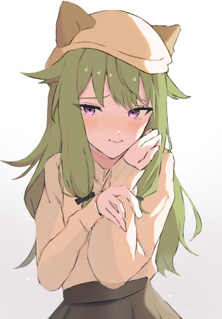 こっち見ないで…