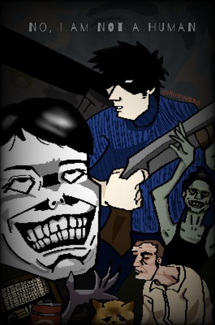 No, I’m Not a Human - Fanart