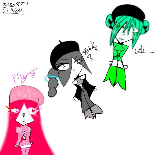 Old art vs new art - ibisPaint