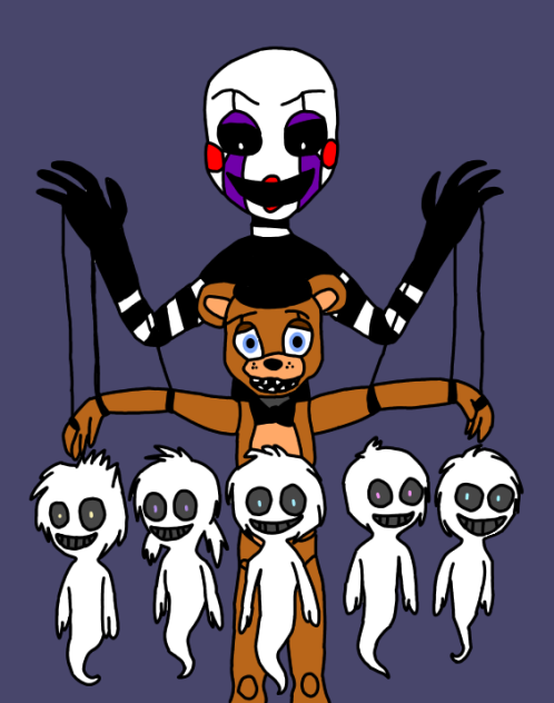 Puppet,Freddy And The Souls Of The Kids