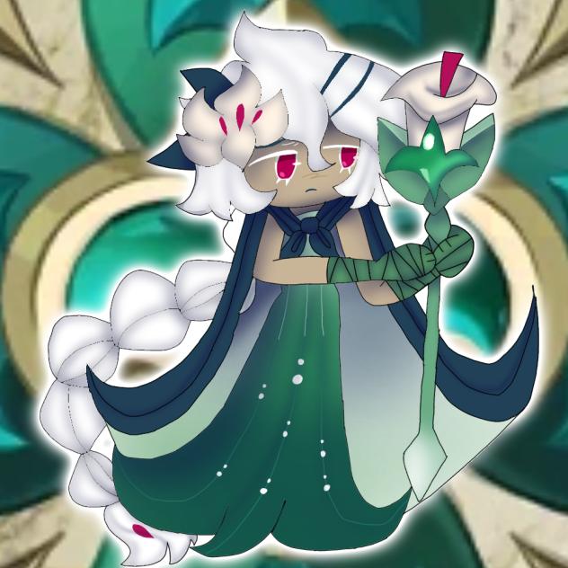 White Lily Cookie!!!!!!!!!!