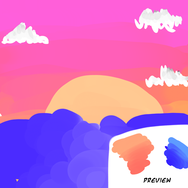Attempting to use my Gradient brush
