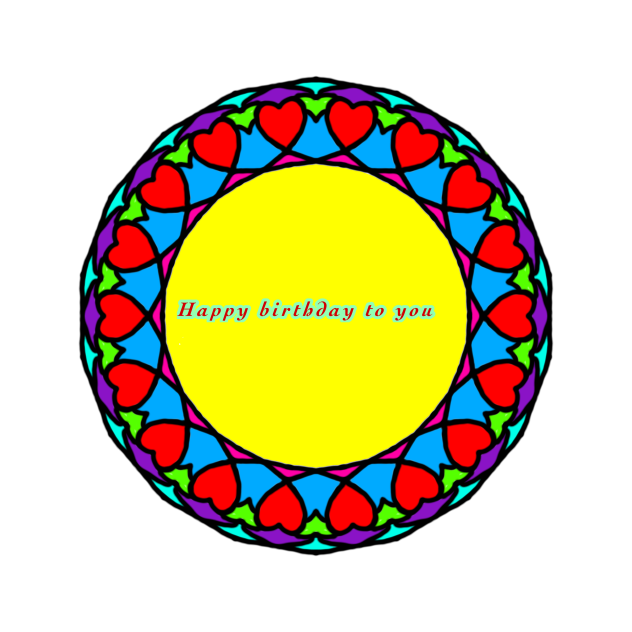 Birthday mandala - ibisPaint