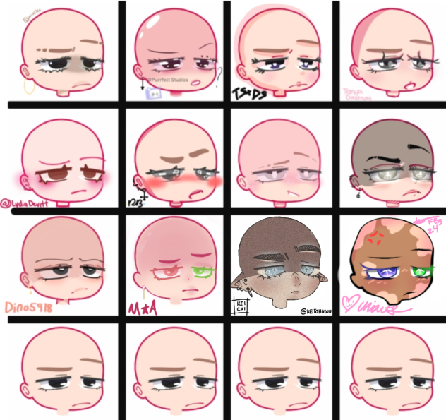 gacha stare collab @Keitohuwu