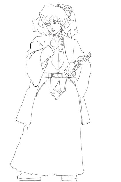 Kishὂ Suzuki (LineArt)