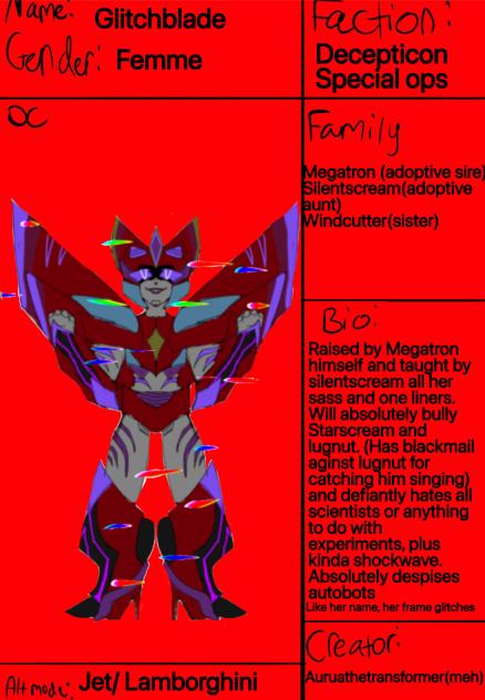 Character ref sheet for Autumn