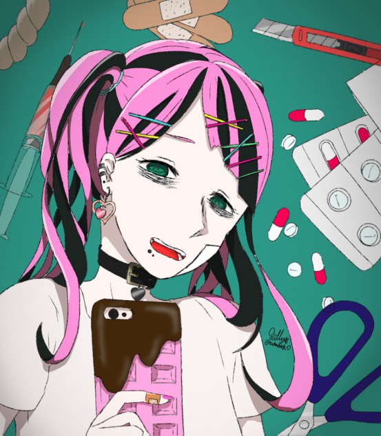 ツインテールの女の子
