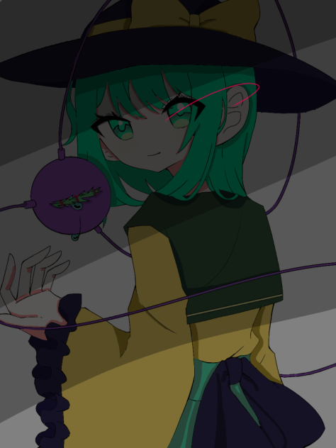 こいしちゃん塗りました❣️