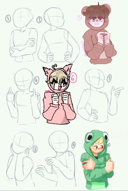 Pose collab and sweater collab