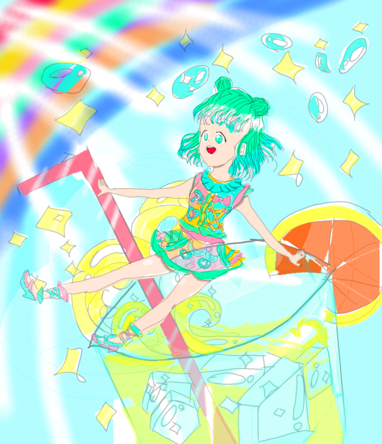 レモネード ibisPaint