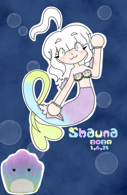 Ink's Fav Squishmallow in my art style!!