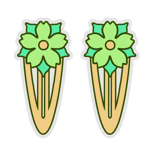 Hairpin sticker3