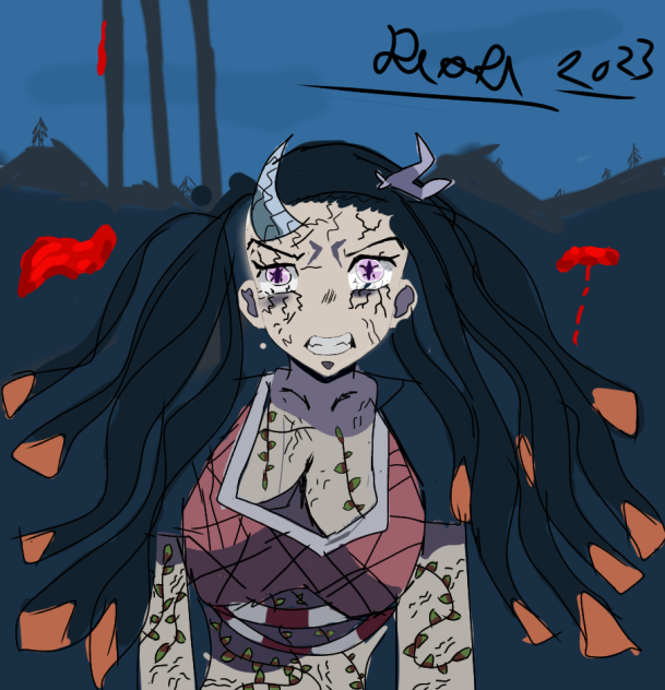 nesuko demon form