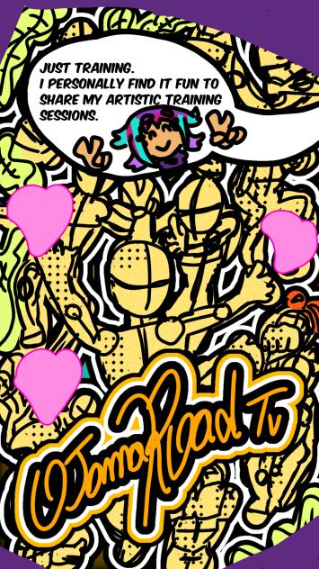 It's... just an artistic exercise