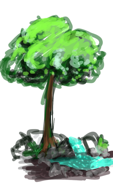 trying to do something - ibisPaint