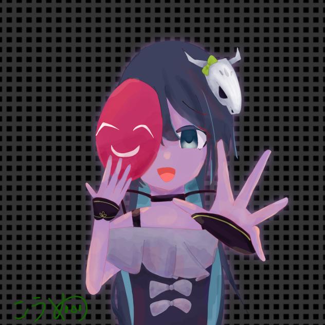 仮面の........？