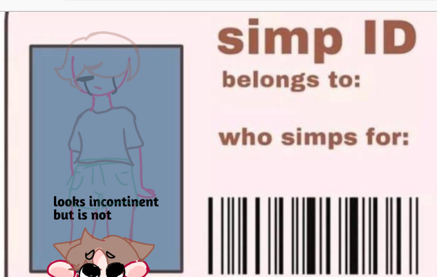 idk simp id