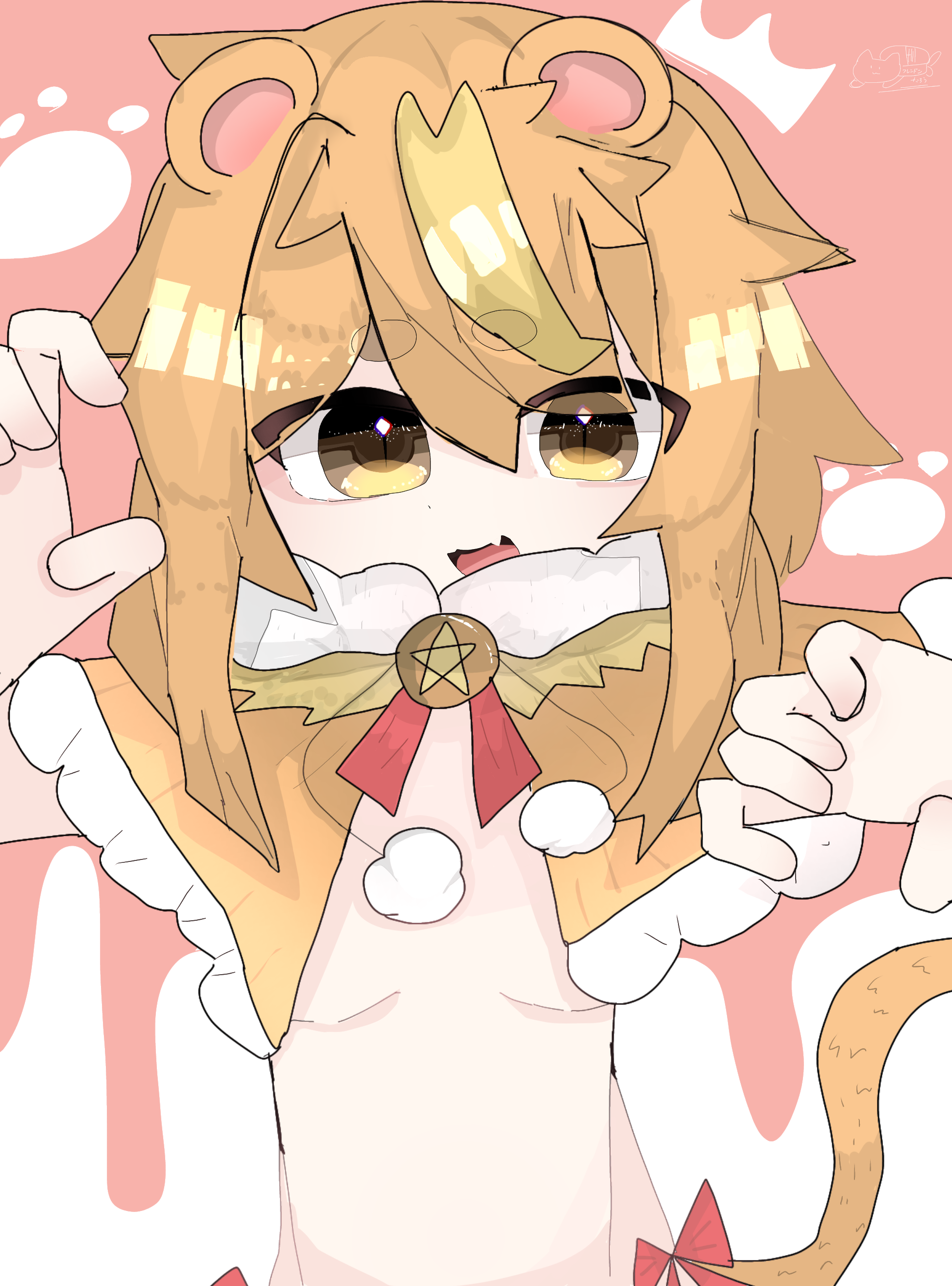 ライオンの擬人化 - ibisPaint