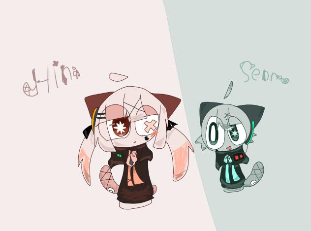 Hina様の2Pのヒナちゃんとセナくん！！