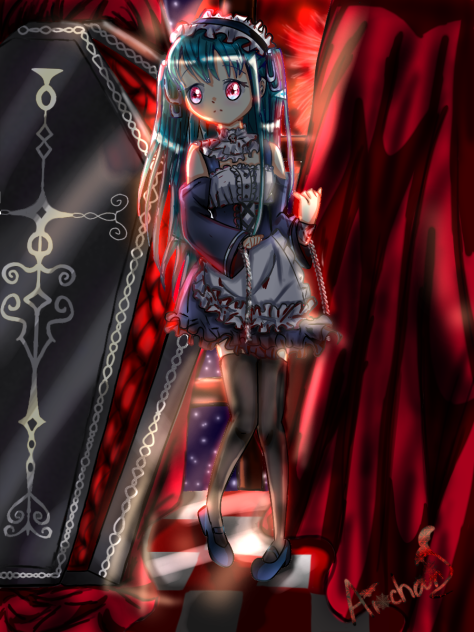 Little Vampire maid 🧛