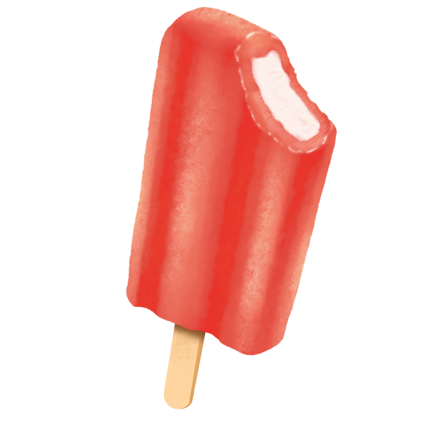 Strawberry Popsicle