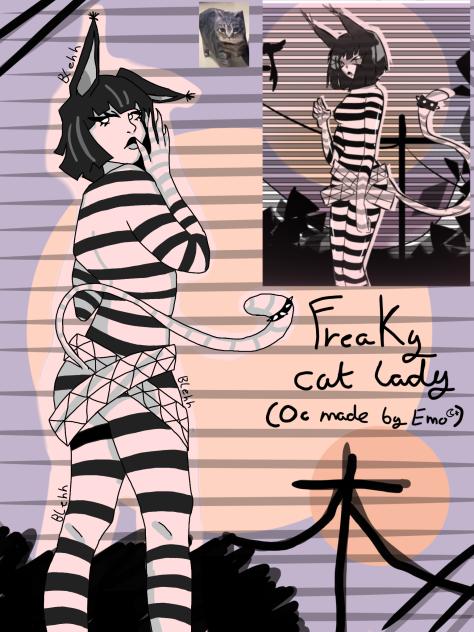 freaky cat lady