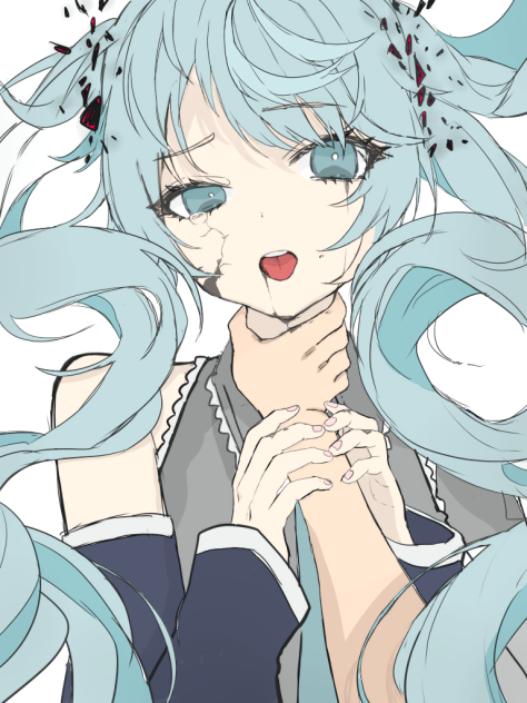 やめ、、ぐるじ…ぃ……