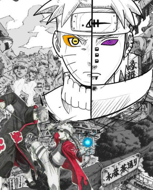 naruto vs pain